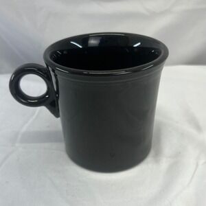 Fiesta Ware 10 oz Ring Mug Black – Classic Color – Excellent Condition USA